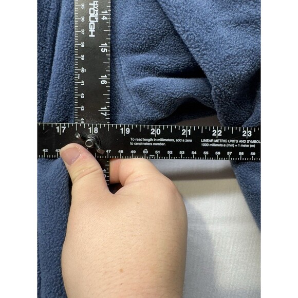 Columbia Navy Blue Fleece Full Zip Jacket Athletic Casual Women’s Size 1X - Picture 5 of 6